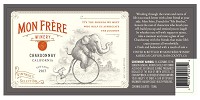 086785494159-mi.jpg Mon Frere Chardonnay 750ml - Image 1