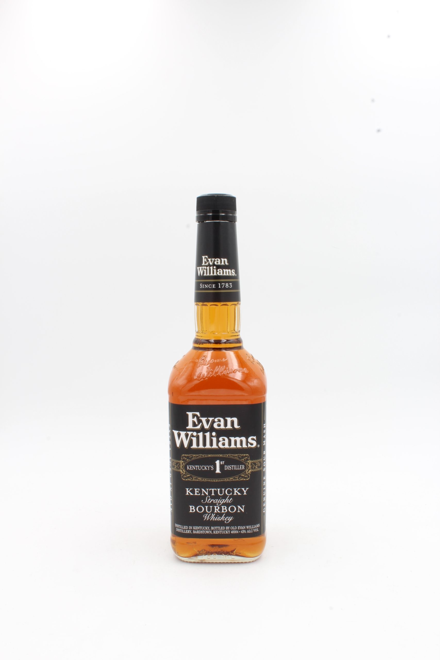 096749021345.jpg Evan Williams Bourbon 750ml - Image 1