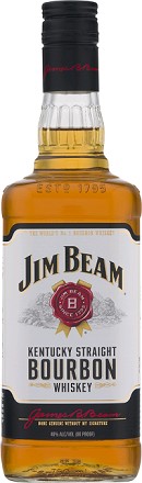 208068600190-mi.jpg Jim Beam Bourbon White Label 50ml - Image 1